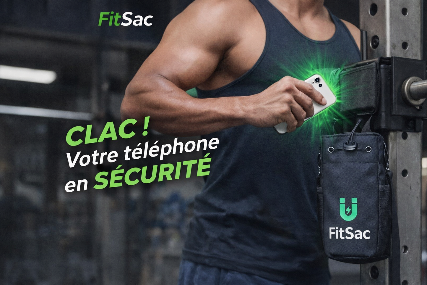 Gardez vos affaires en sécurité et accessibles pendant votre sport — sans stress et sans casiers !